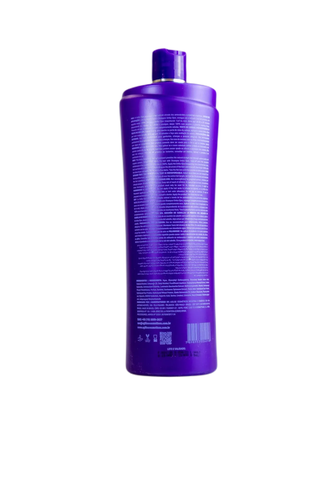 Agilise Professional Unika Ojon 1 Litre / 32.8 Fl Oz