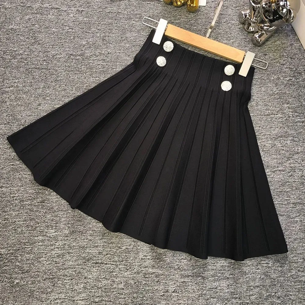 All-match A-Line Mini Skirts