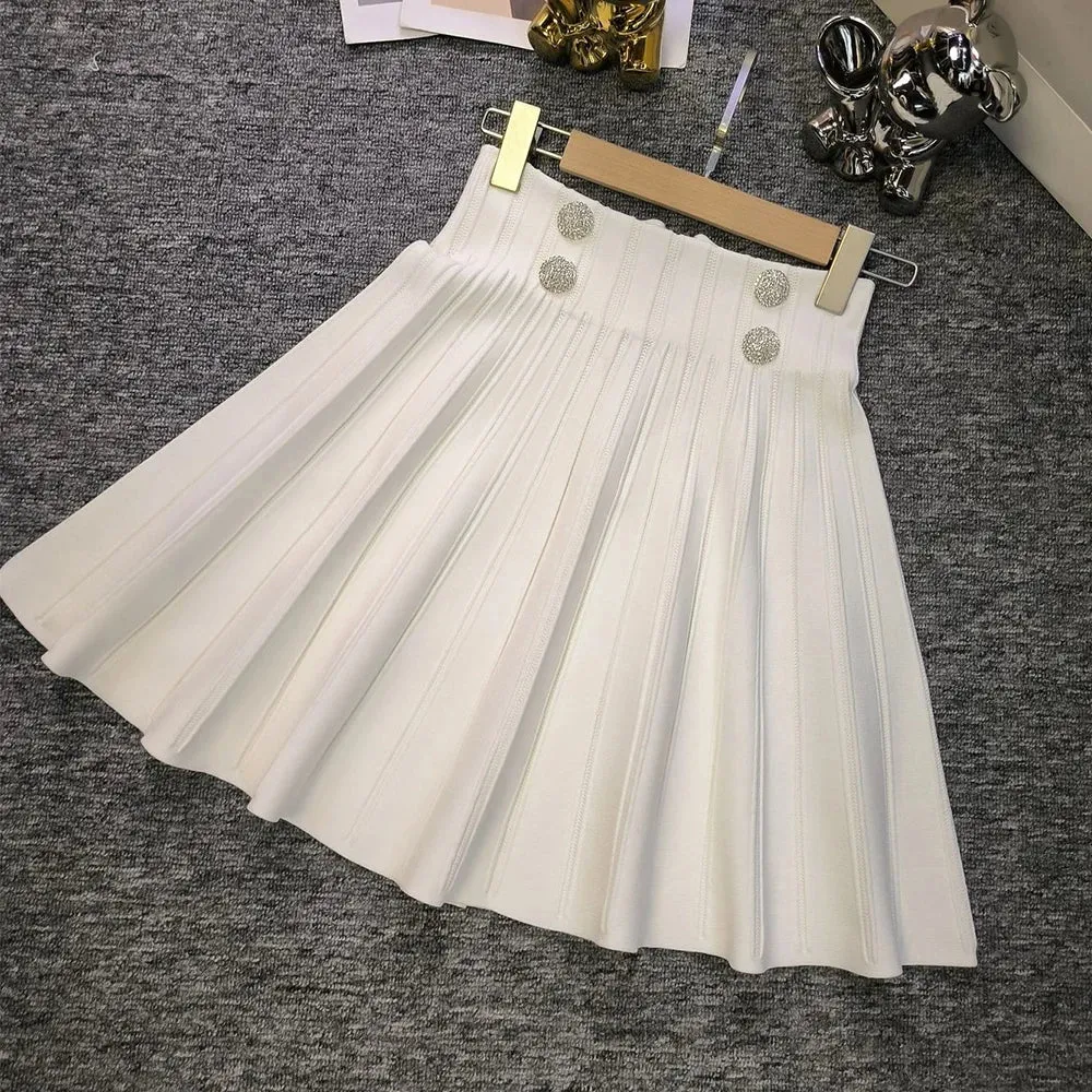 All-match A-Line Mini Skirts