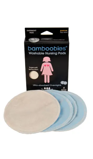 Bamboobies Overnight Nursing Bra Pads 4pk.