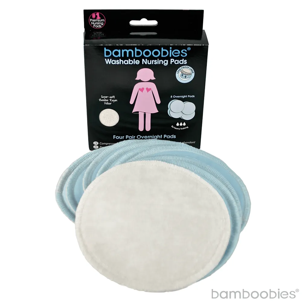 Bamboobies Overnight Nursing Bra Pads 4pk.