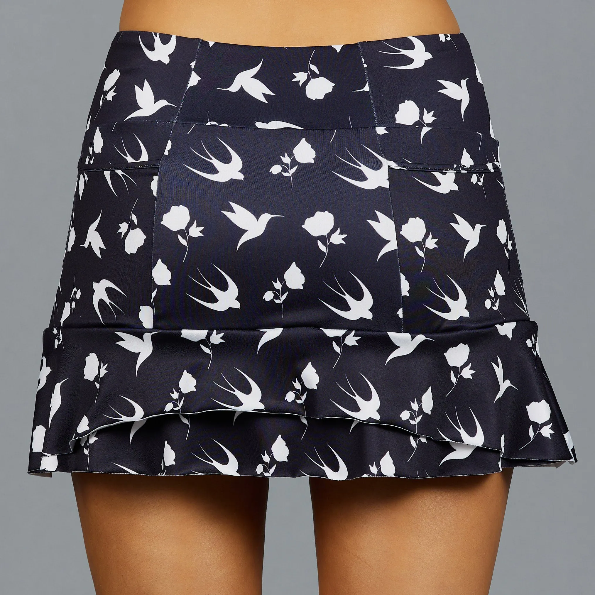 Bird Short Print Skort