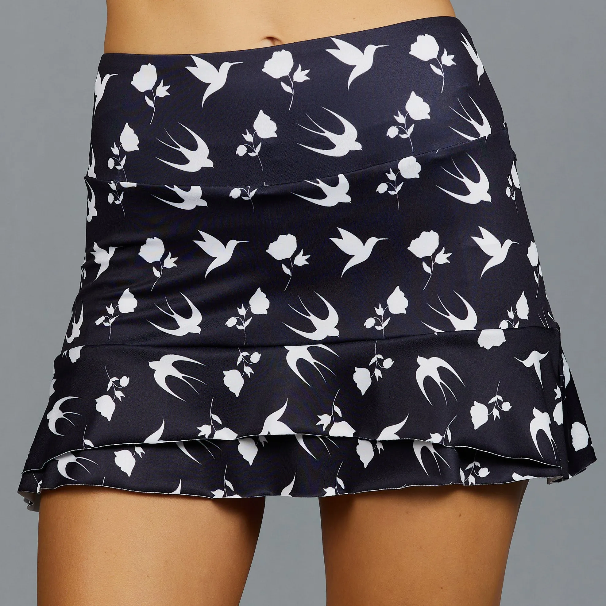 Bird Short Print Skort