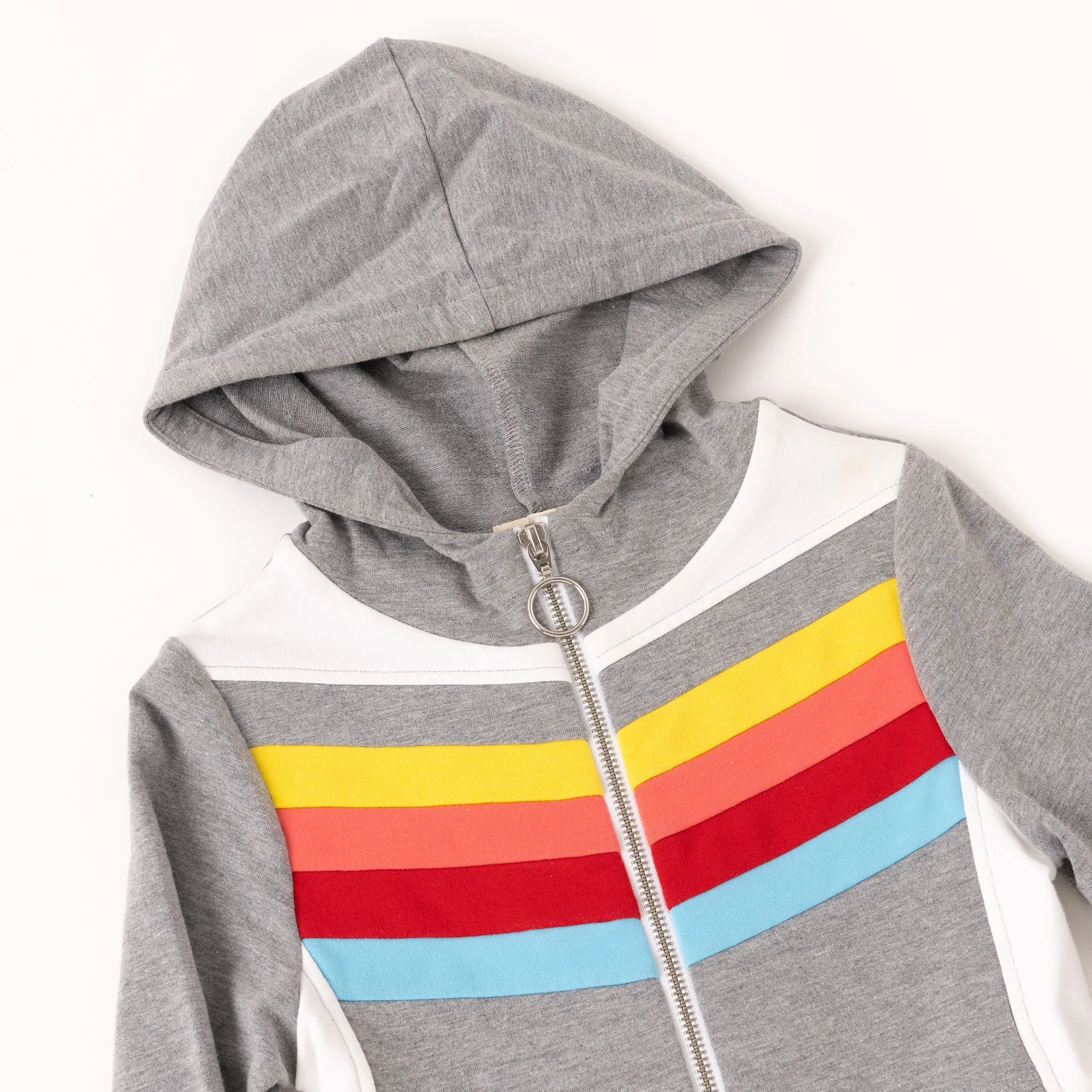 Chevron Fleece Cardigan