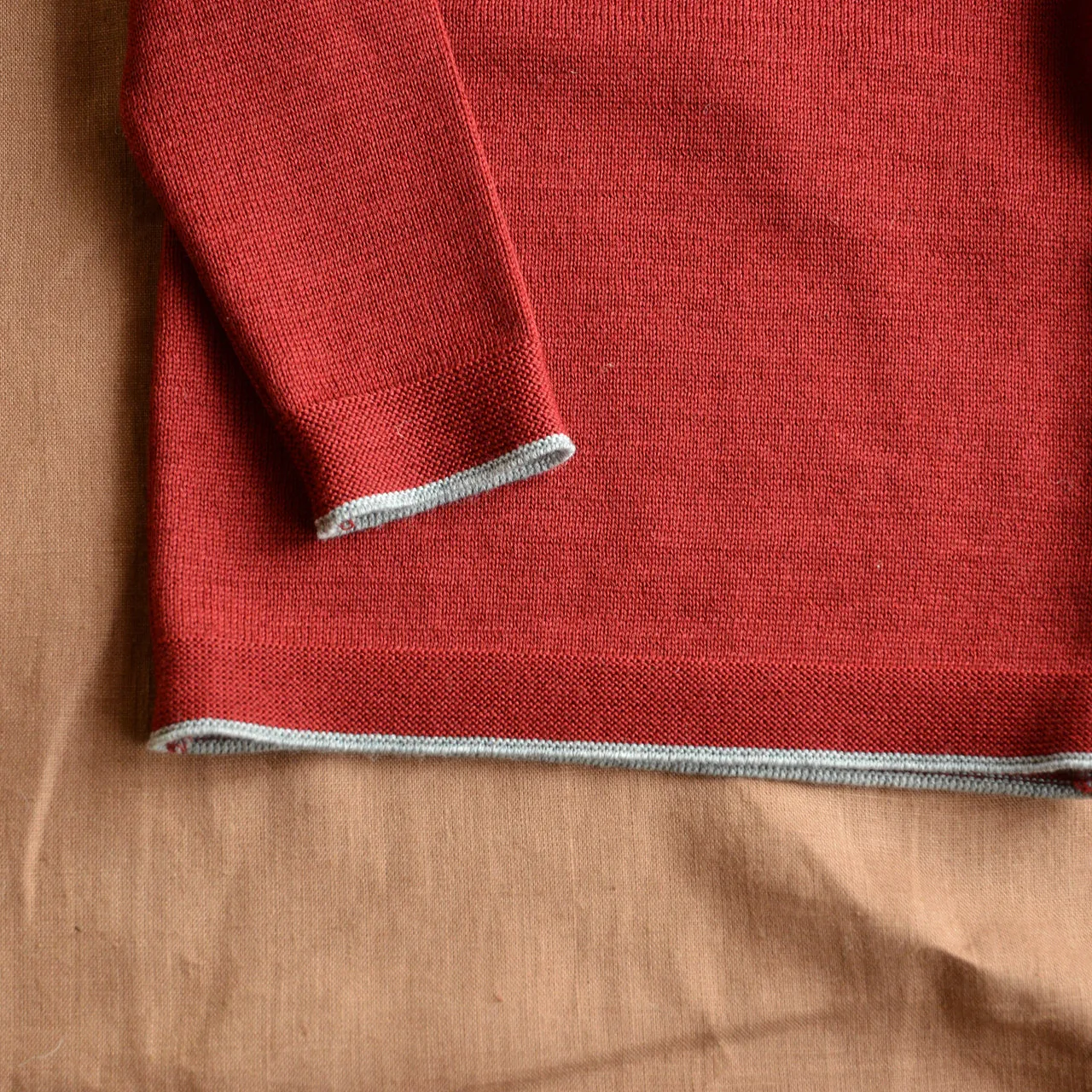 Classic Merino Kids Jumper - Bordeaux (5-6y) *Retired Colour*
