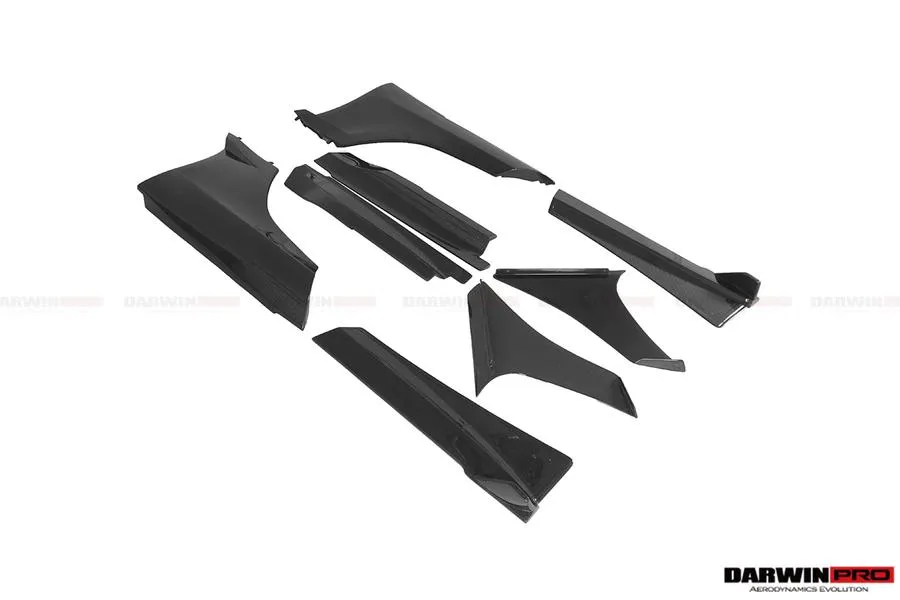 DarwinPro 2011-2014 McLaren MP4-12C / 650S Rebel Performance Carbon Fiber Side Skirts
