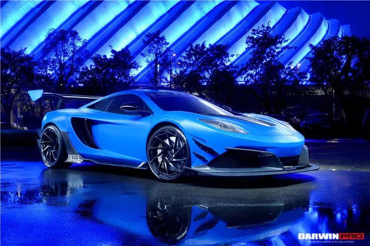 DarwinPro 2011-2014 McLaren MP4-12C / 650S Rebel Performance Carbon Fiber Side Skirts