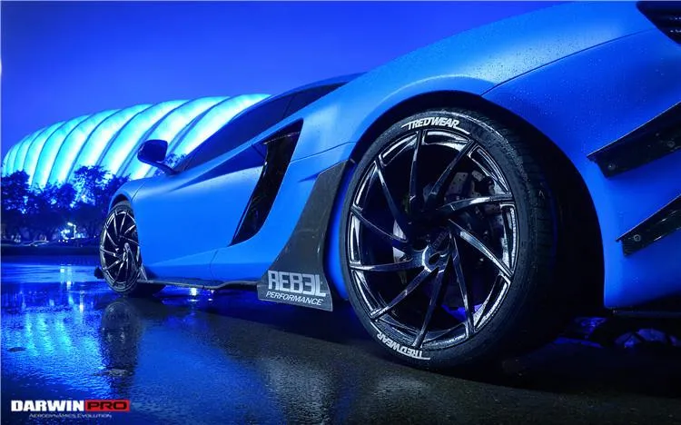 DarwinPro 2011-2014 McLaren MP4-12C / 650S Rebel Performance Carbon Fiber Side Skirts