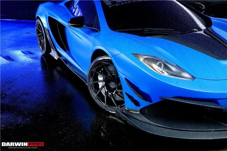 DarwinPro 2011-2014 McLaren MP4-12C / 650S Rebel Performance Carbon Fiber Side Skirts