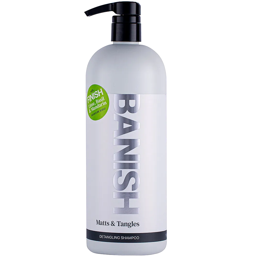 Detangling Shampoo 33oz by Banish - Lime, Basil, and Mandarin