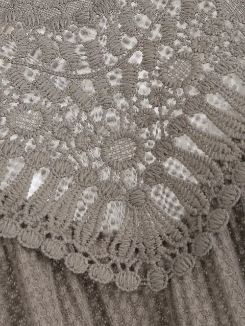 Dreamy Shoulder Hollow Out Asymmetrical Sweater