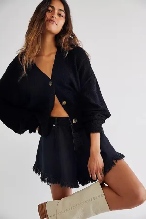 Found My Friend Cardigan - Black