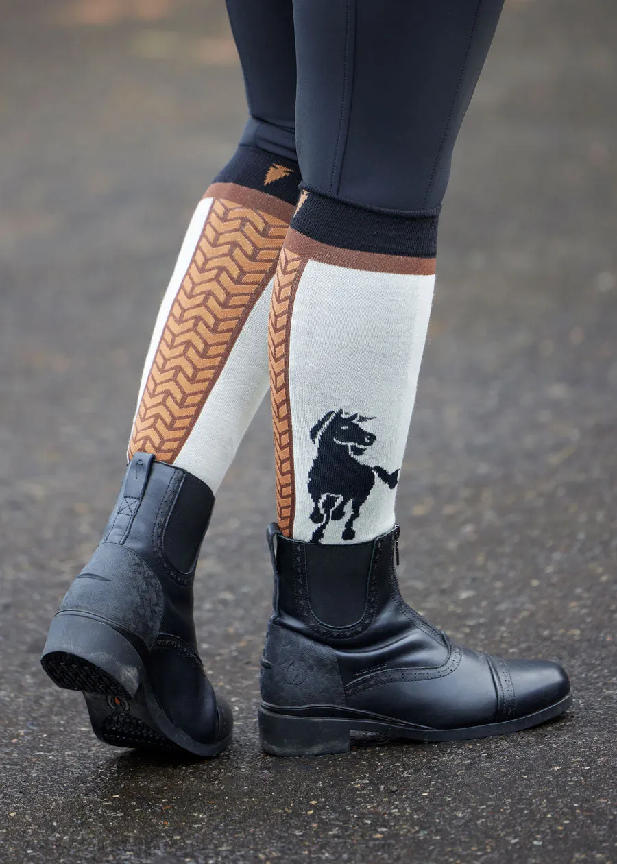 Free Spirit Wool Knee-Hi Socks