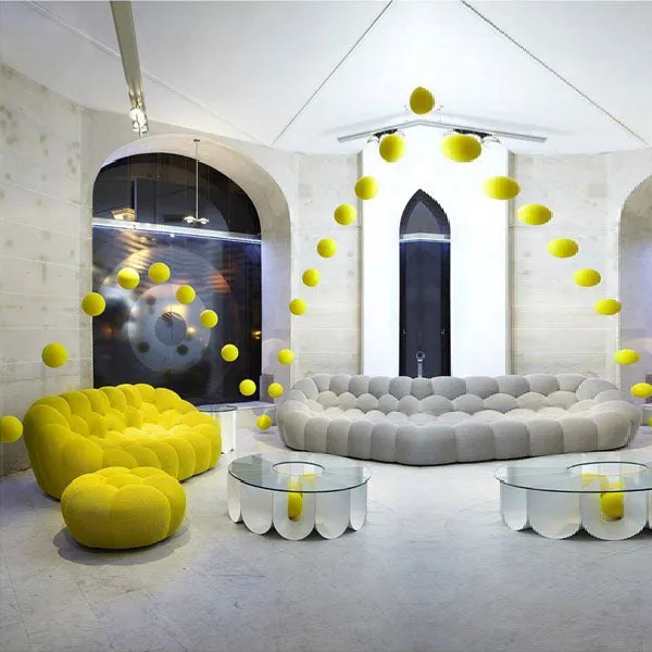 Fully Upholstered Indoor Furniture - Sofa Set - Bubble