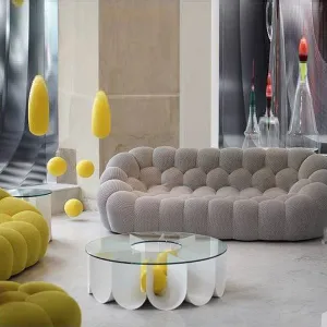Fully Upholstered Indoor Furniture - Sofa Set - Bubble