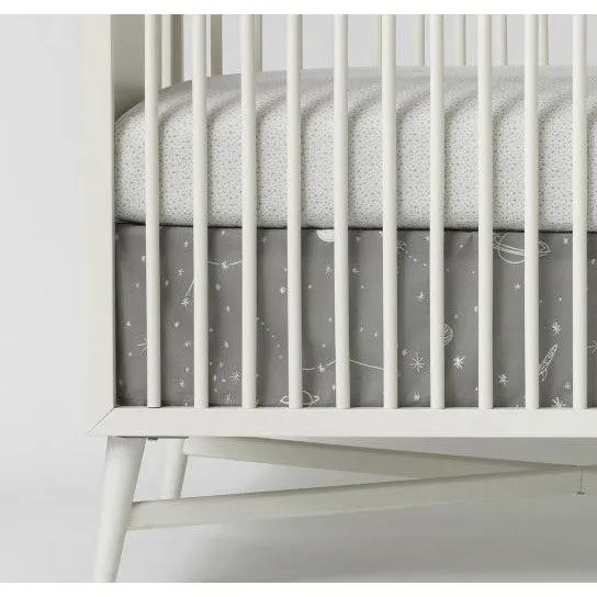 Galaxy Dove Crib Skirt