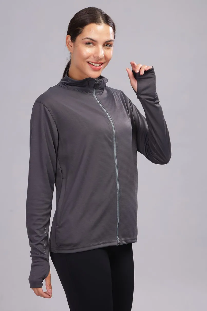 Graphite Grey - Women's Sunblock Jacket