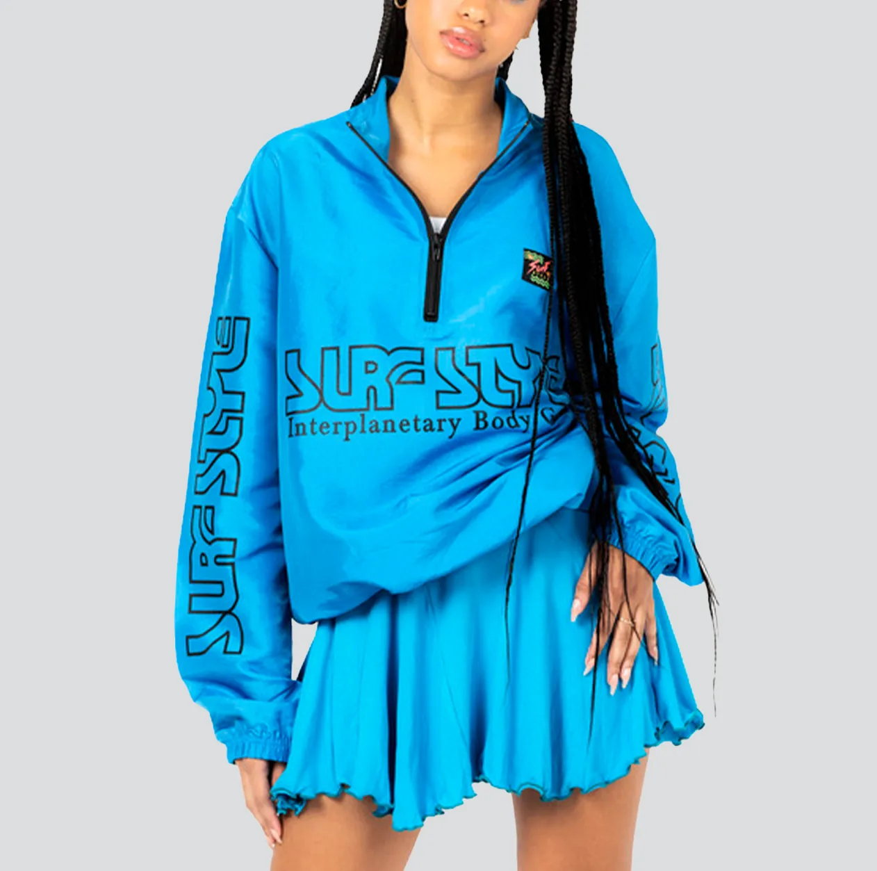 Iridescent Interplanetary Windbreaker