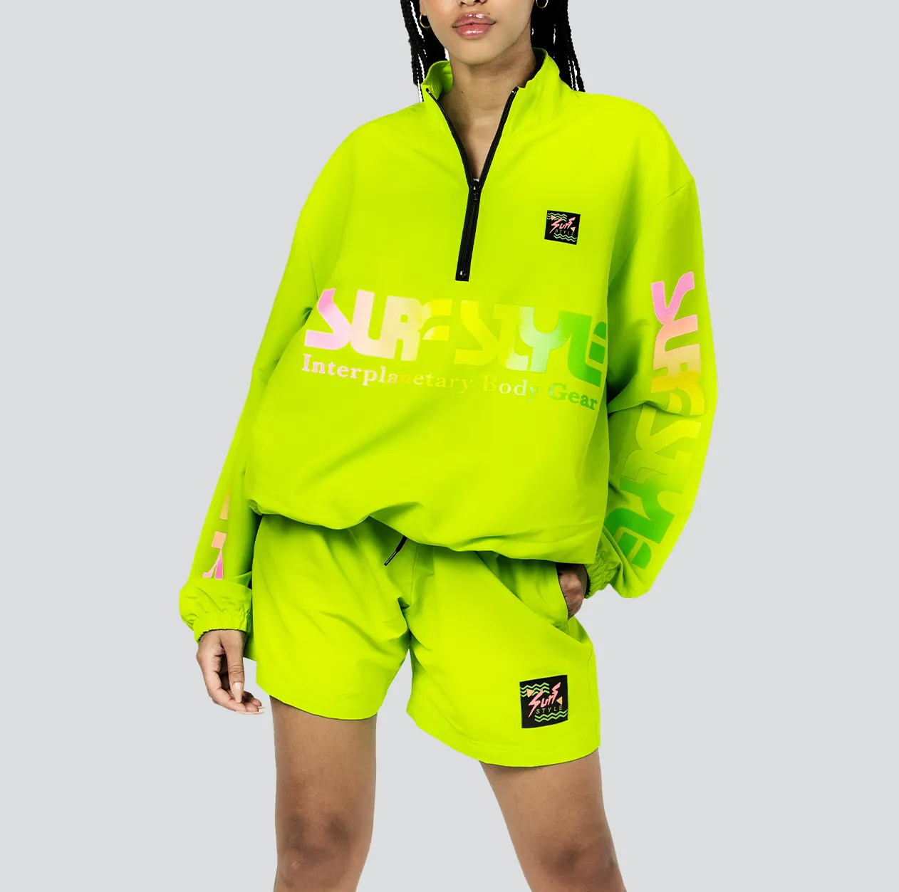 Iridescent Interplanetary Windbreaker