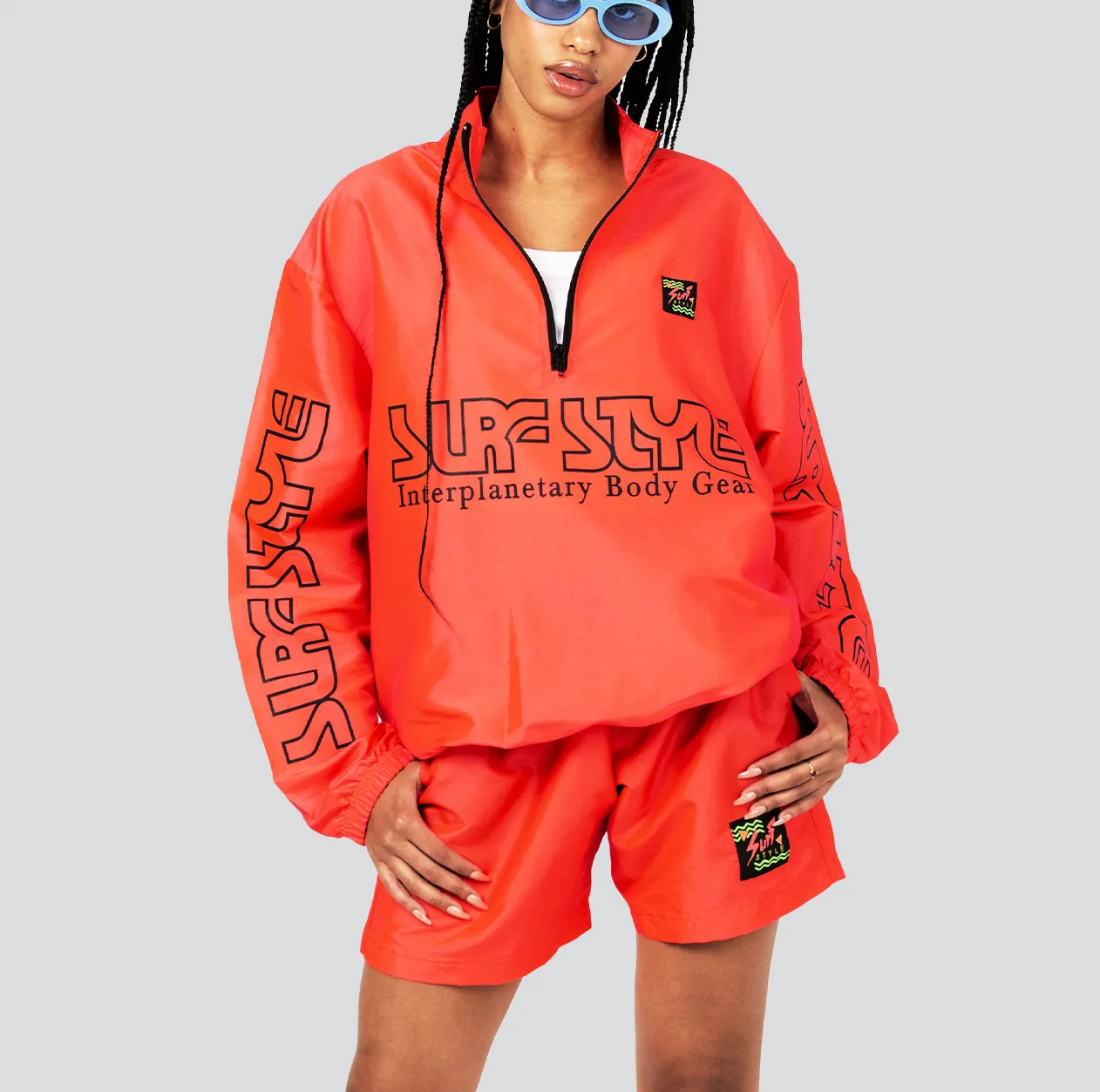 Iridescent Interplanetary Windbreaker