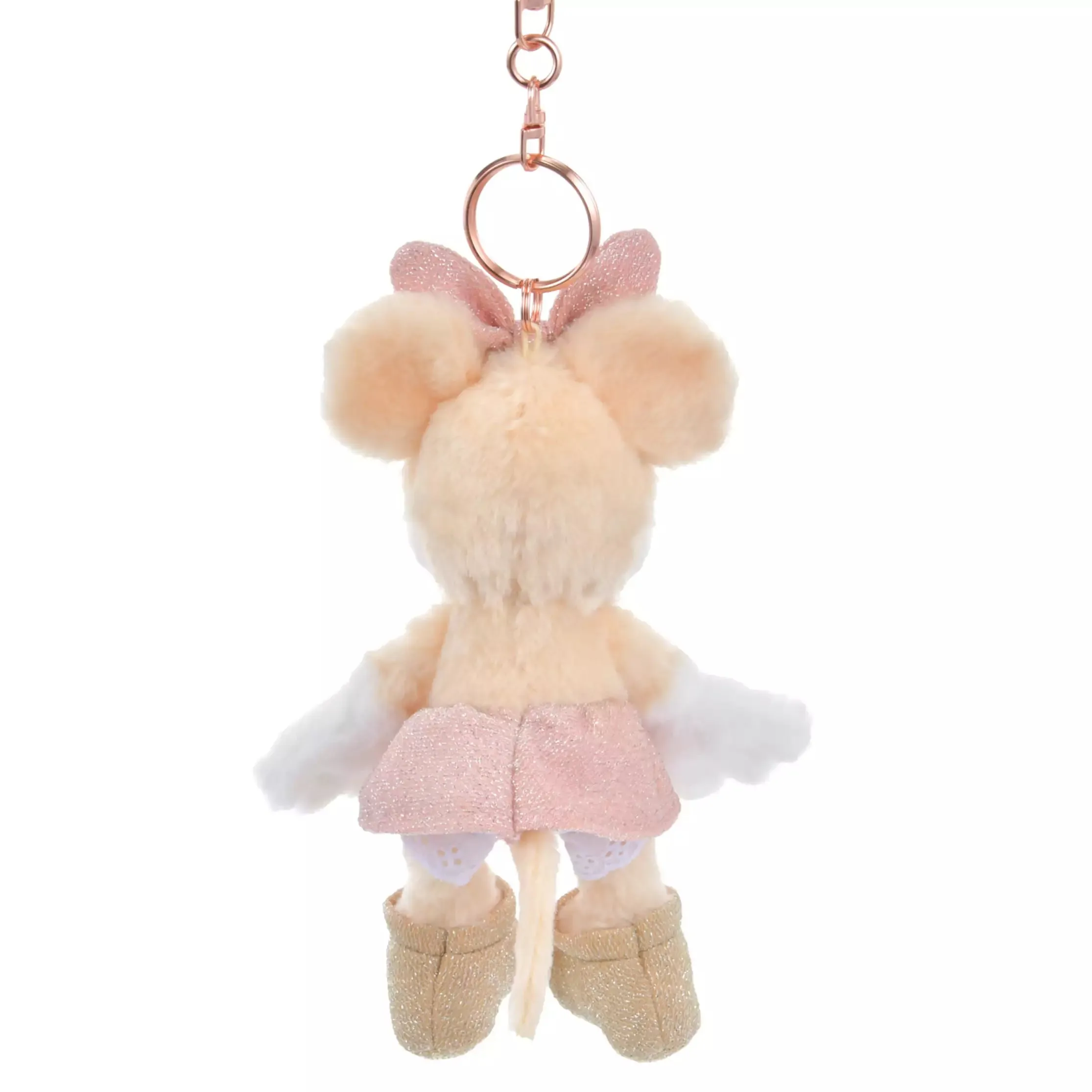 JDS - Winter Shiny Color Collection x Minnie Mouse Plush Keychain (Release Date: Nov 26, 2024)