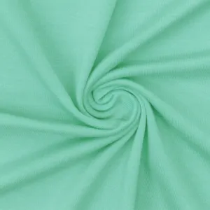 Light Green Solid Stretch Spandex Rayon Modal Jersey Knit Fabric