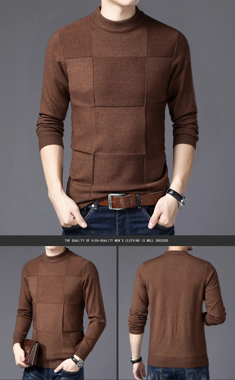 Men's Sweaters 2022 Winter Sweater Men Pullover Men Cashmere Turtleneck Pull