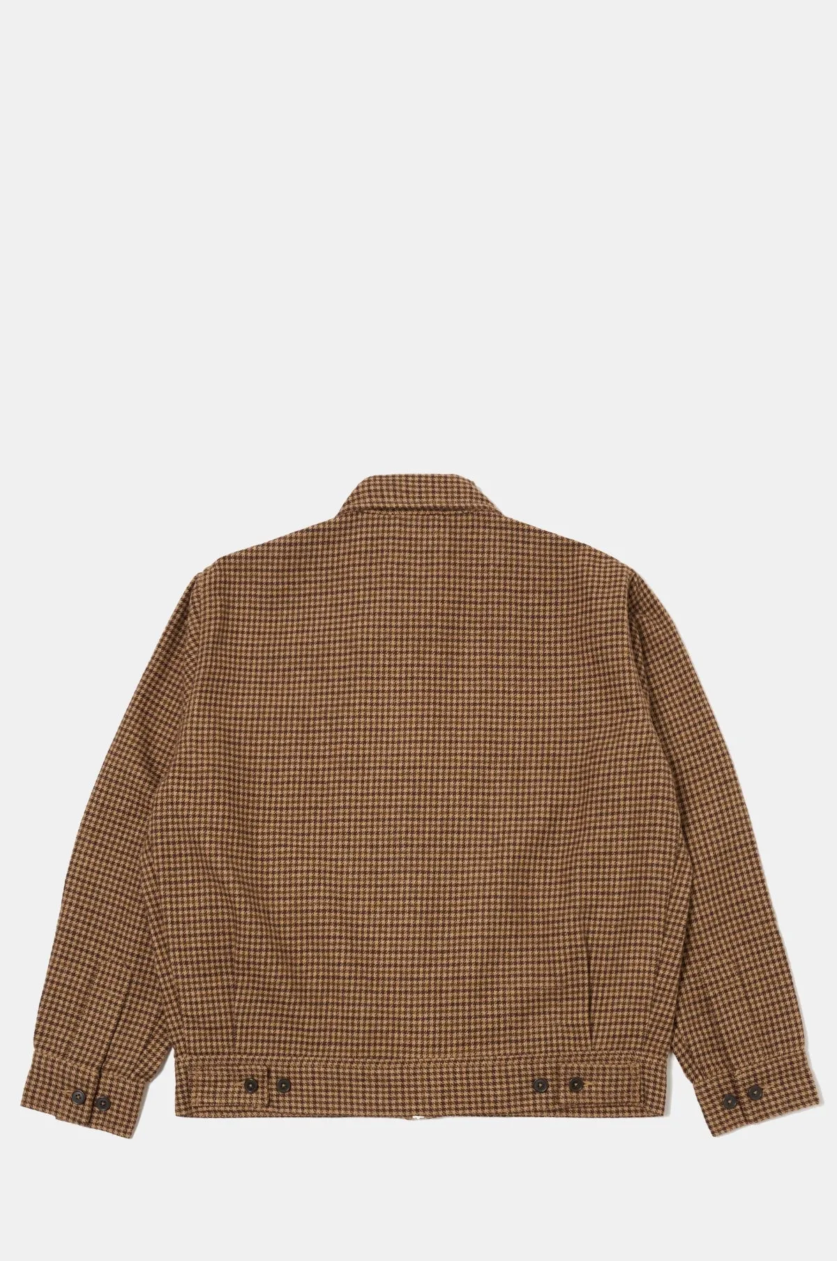 Rose Bowl Jacket Houndstooth Tweed Sand