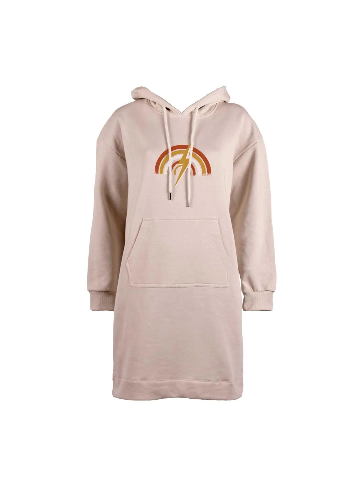 SHORT FLEECE HOODIE DRESS