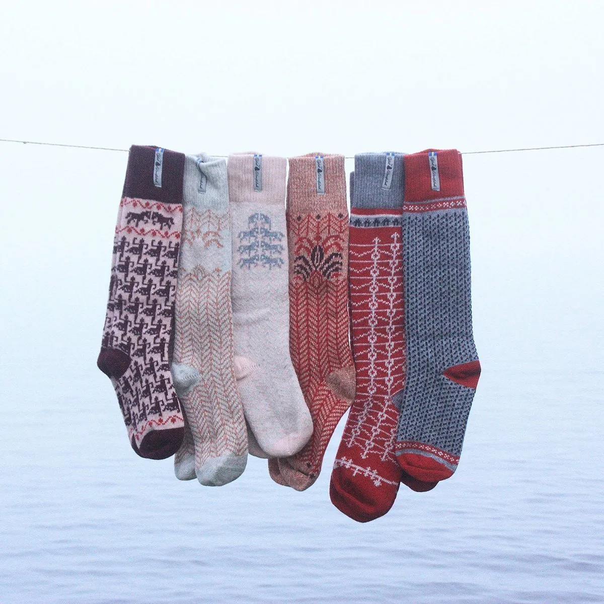 Skaftö Marin Wool Socks