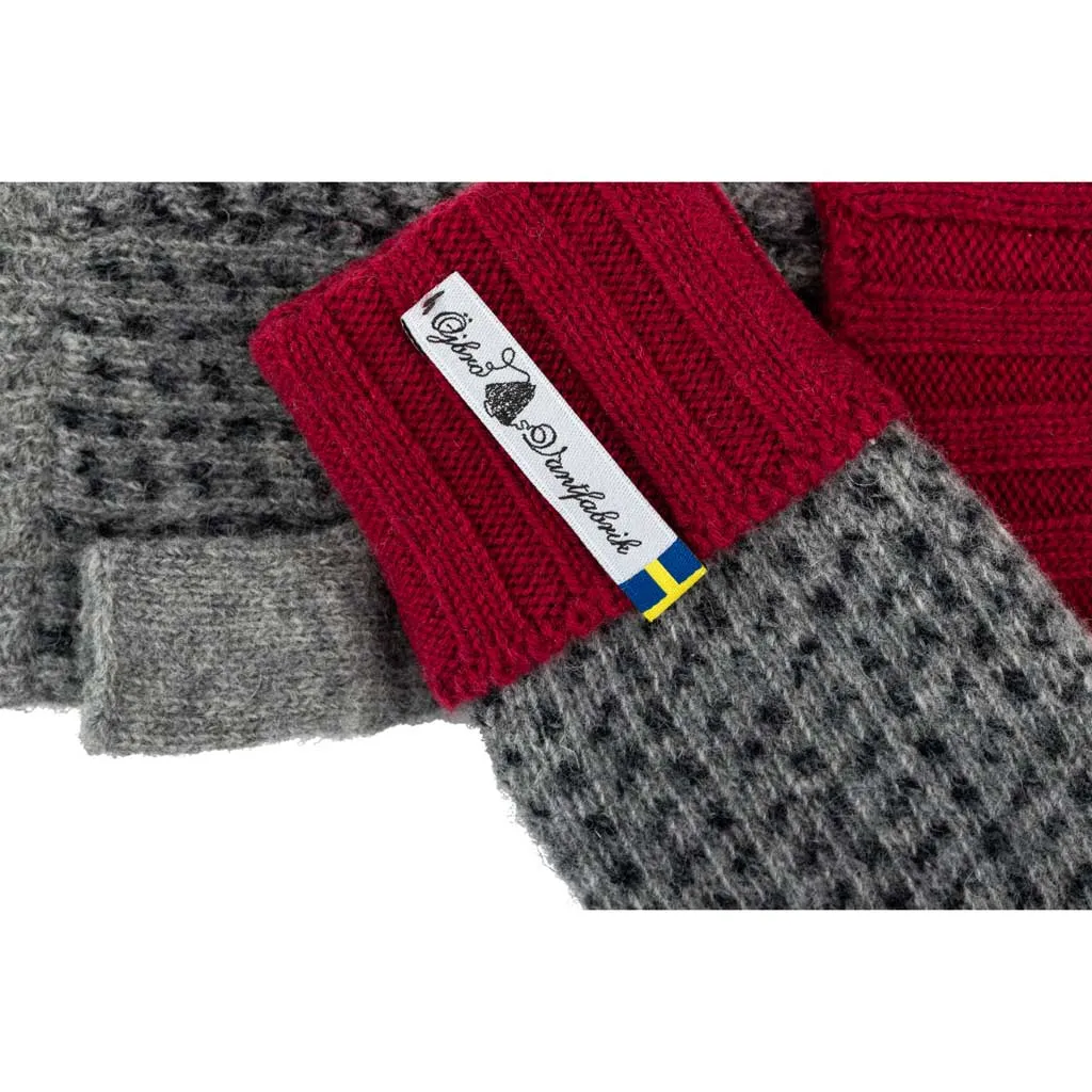 Skaftö Grå Wristwarmer