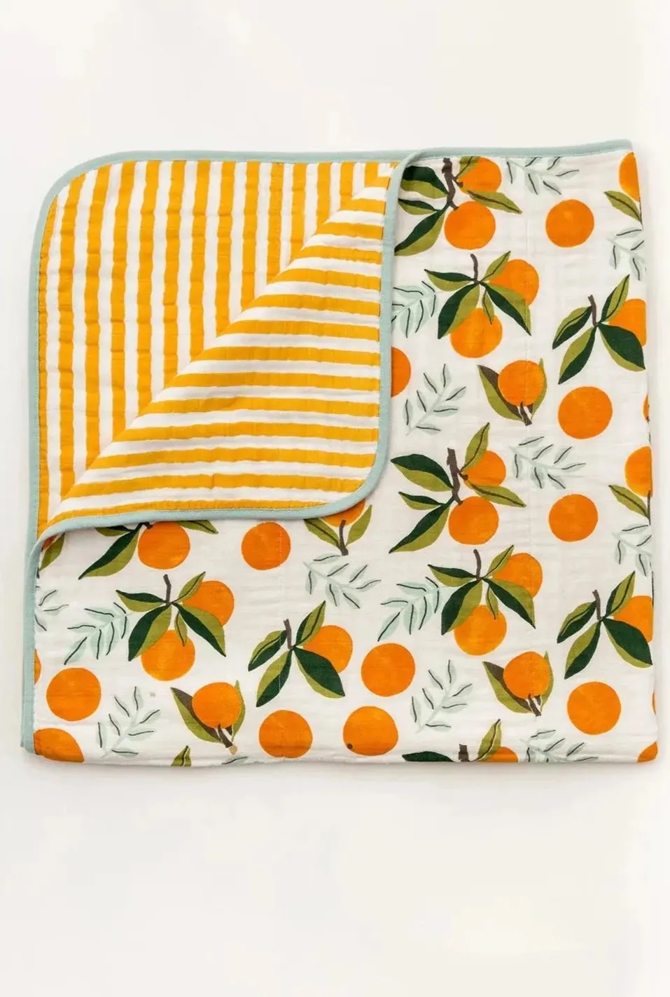 The Reversible 4 Layer Quilt - Clementine