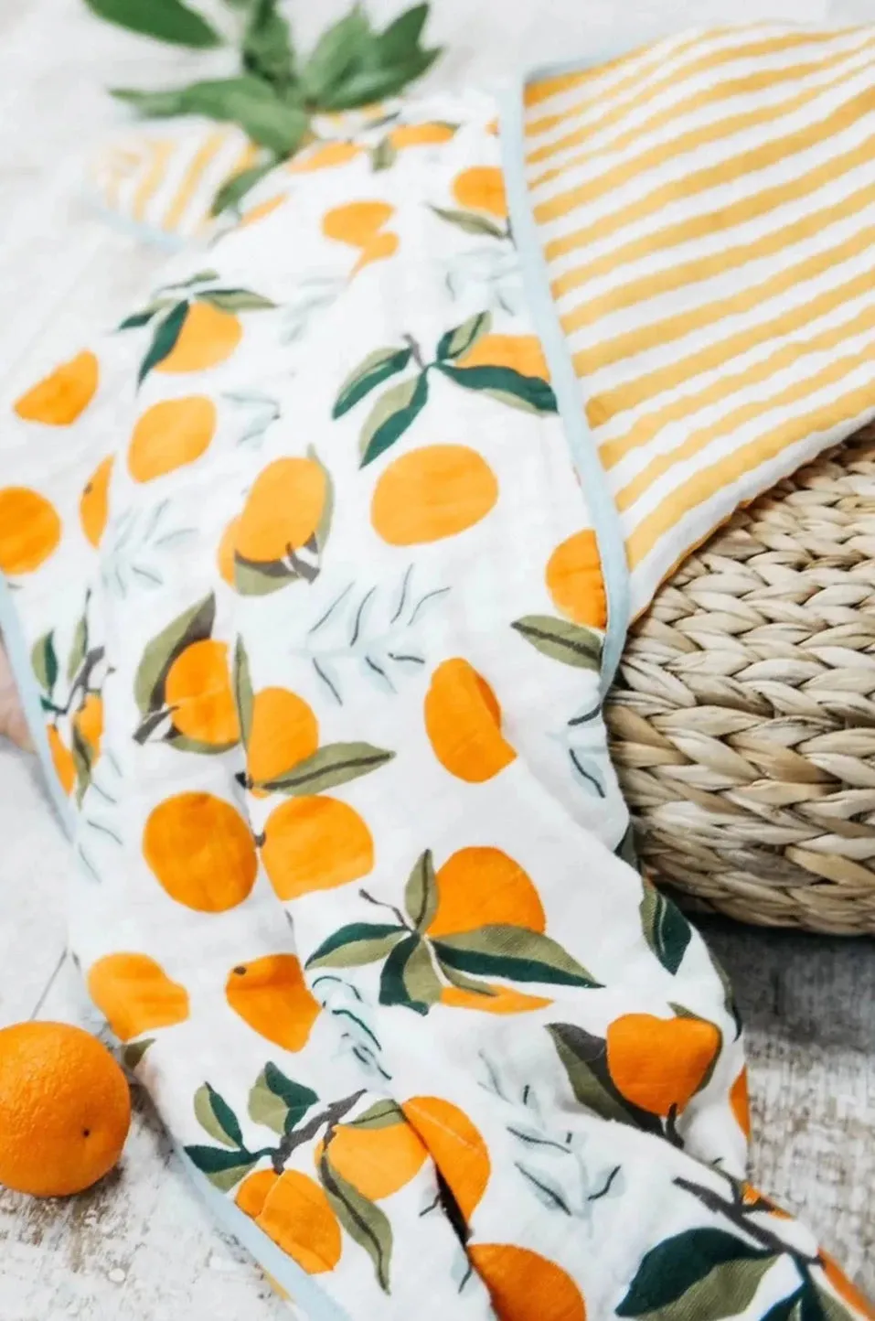 The Reversible 4 Layer Quilt - Clementine