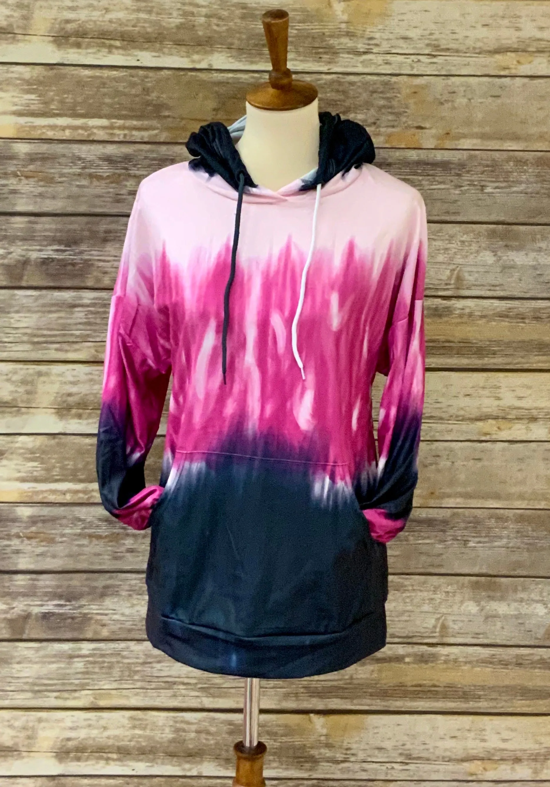 Tie Dye Hooded Pullovers
