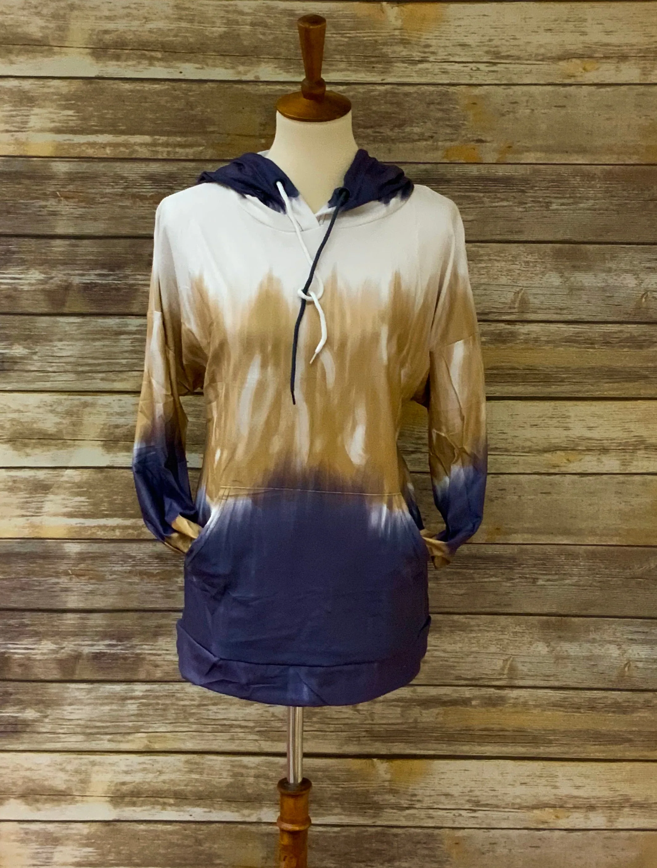 Tie Dye Hooded Pullovers