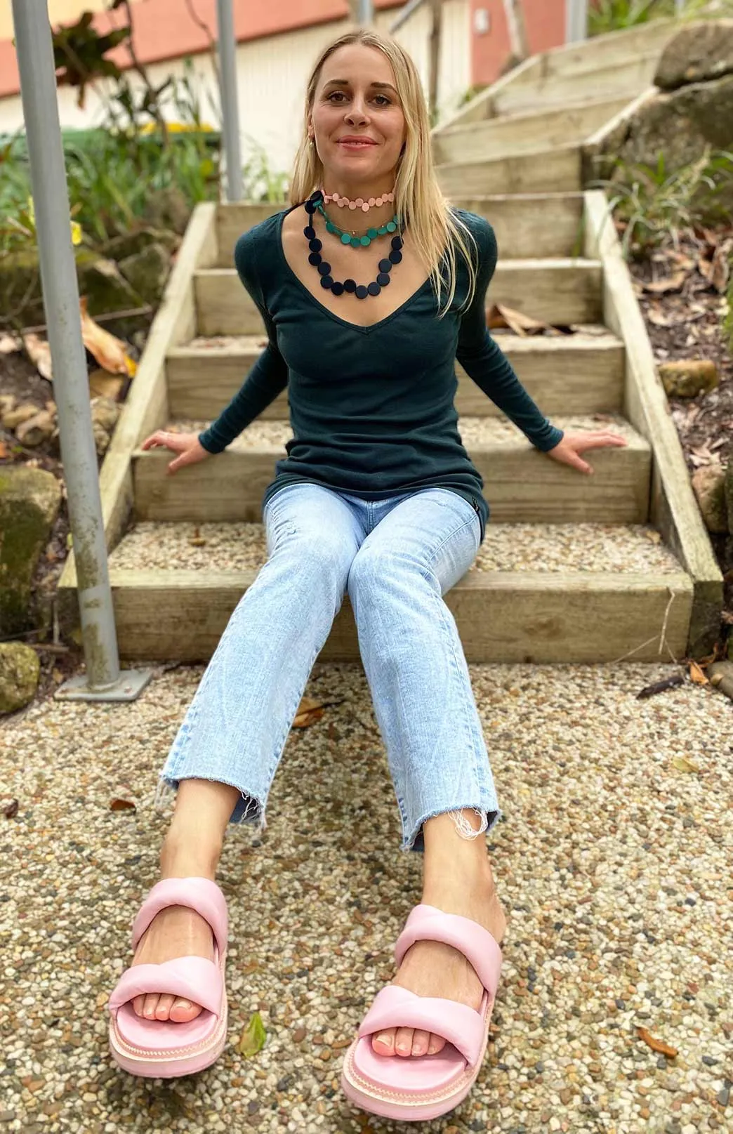 V-Neck (Rib) Top