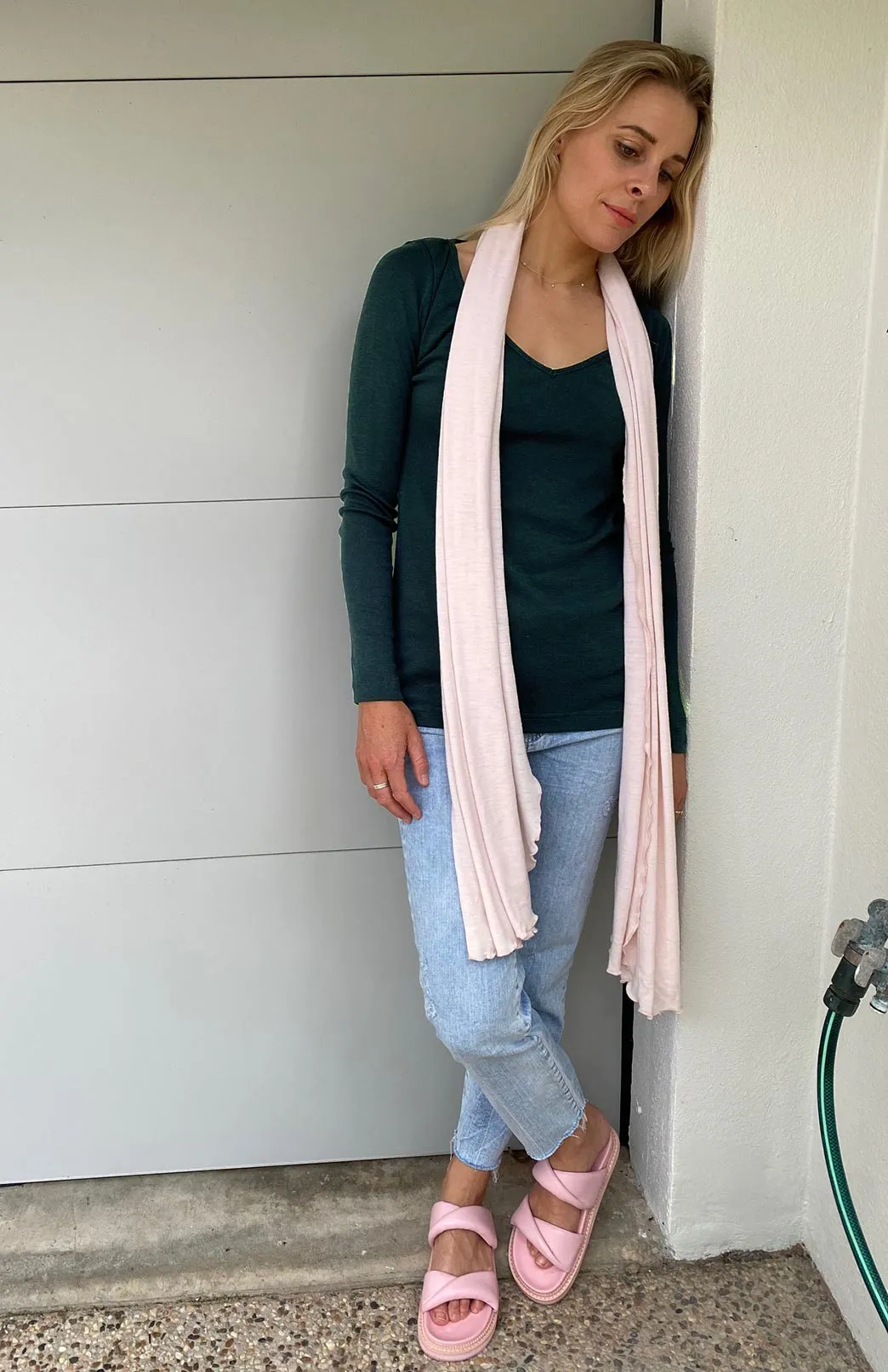 V-Neck (Rib) Top